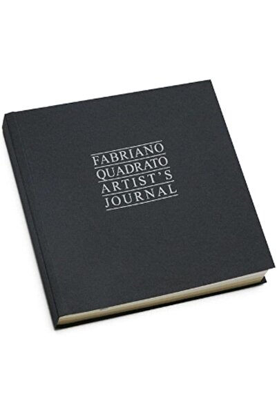 Generic Fabriano Black Artist Journal Square 9" X 9", Black Cover