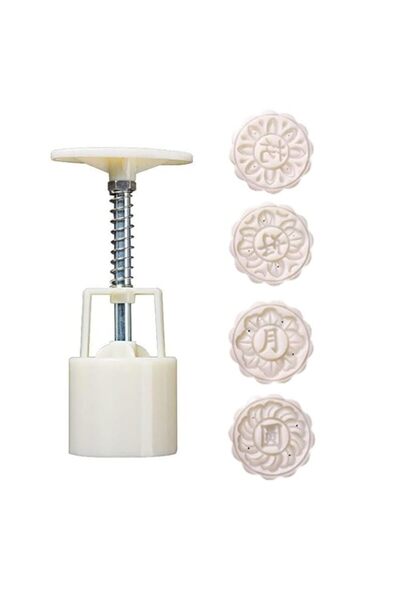 Generic Non-Stick Eco-Friendly Mooncake Mould Multicolour 14 * 5 * 5Cm AMZ-N4...