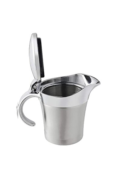 Generic Double Insulated Gravy Boat ââ‚¬â€œ Stainless Steel Sauce Jug with Hi...