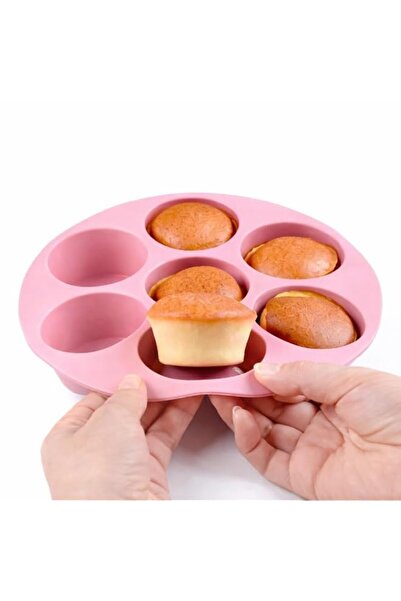 Generic Silicone Muffin Mold 4 Cup – Non Stick Flexible Baking Pan, Heat Resi...