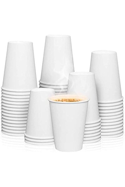 Generic Khaleej Pack 12oz White Premium Paper Cups – Disposable Coffee Cups f...
