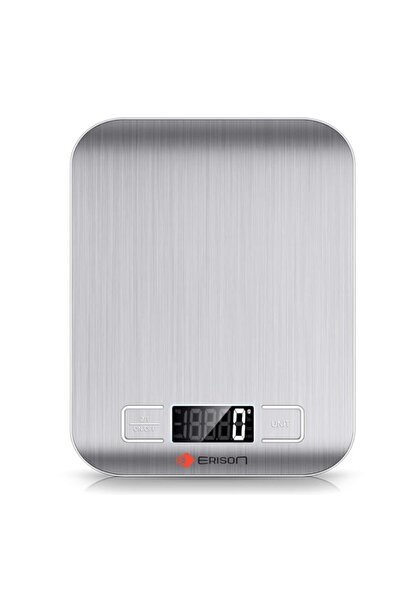 Generic ERISON Food Scale, 10 kg Digital Kitchen Scales with Battery, Weight ...