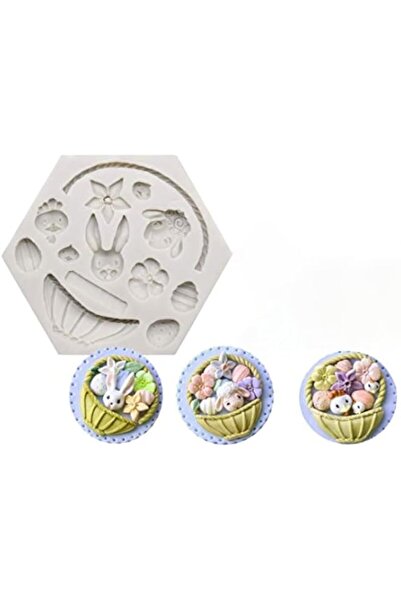 Generic Silicone Fondant Molds, 3D Bunny Silicone Mold, Bunny Candy Chocolate...