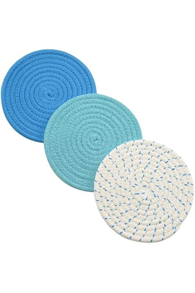 Generic Kitchen Pot Holders Set 100% Pure Cotton Thread Weave Hot Pot Holders...