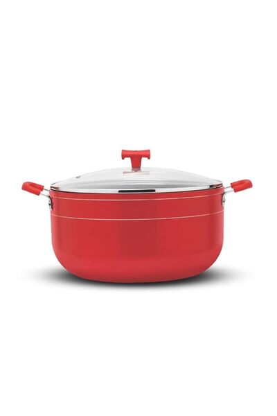 Generic Strong Lite Non Stick Casserole 24cm, SCW3624CR