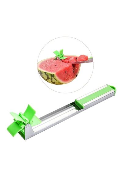 Generic Stainless Steel Watermelon Windmill Cutter