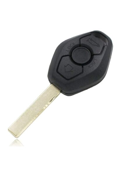 Generic 3 button remote key case shell fob for BMW EWS 1998-2005 HU92 uncut