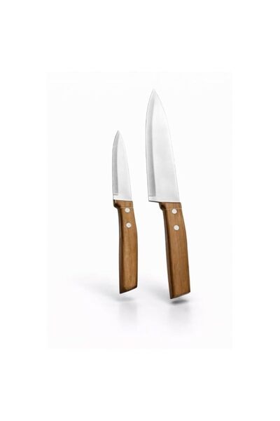 Generic Ayda 1045744190 Germax Knife Set with Wood Handle 2-Piece Set