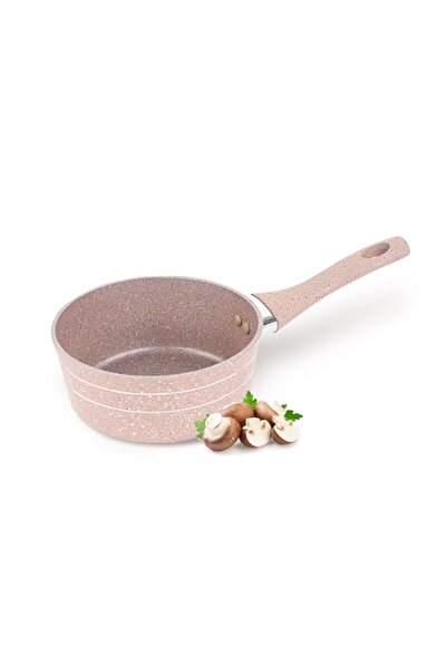 Generic Royalford 16CM Granite Coated Smart Saucepan/Beige, Multi