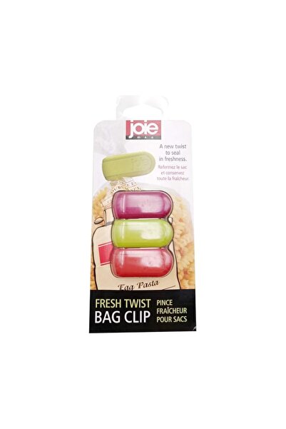 Generic Joie, Twist Bag Clip, Harold Bag Clip, (red, lime-green, purple) Mult...