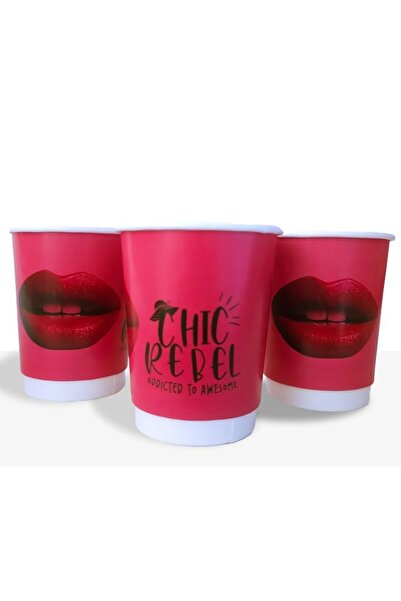 Generic 8oz,12oz, Disposable Heavy Duty Double Wall Paper Party Cups for Hot ...