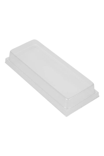 Generic Restaurantware-LIDS ONLY: Taipei 7.5 x 3.5 x 1.3 Inch Rectangle Trans...