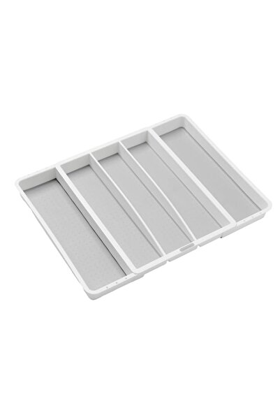 Generic Madesmart Classic Expandable Utensil Tray, White