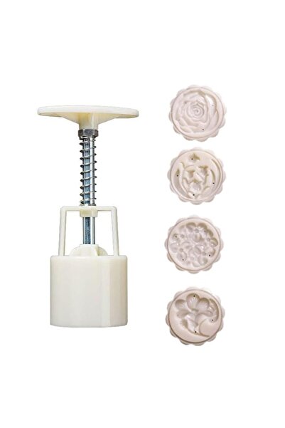 Generic Non-Stick Eco-Friendly Mooncake Mould Multicolour 14 * 5 * 5Cm AMZ-N4...