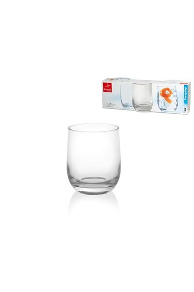 Generic Bormioli Rocco water glass set of 3, clear, brr.gw406574