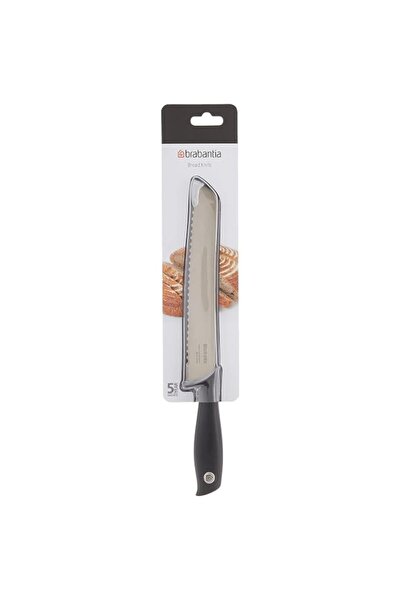 Generic Brabantia Tasty+ Bread Knife, Dark Grey 120626