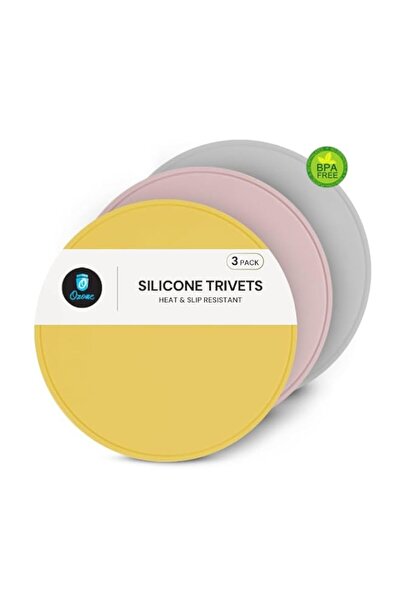 Generic O Ozone Premium Silicone Trivet Mats, Food Grade Silicones, BPA Free,...