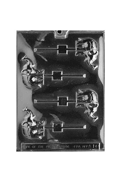 Generic Life of the Party A016 Elephant Lollipop Sucker Chocolate Candy Mold ...
