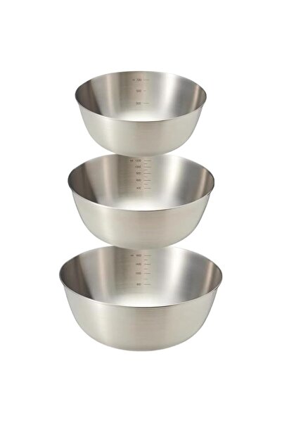 Generic MANHONGYU Stainless Steel Mixing Bowls-3 Packs Small Thicker Stainles...