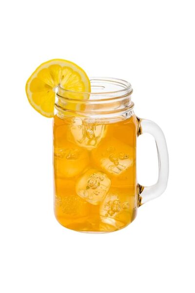 Generic Restaurantware Mason Jar Mug - Drinking Glass with Handle Great For W...