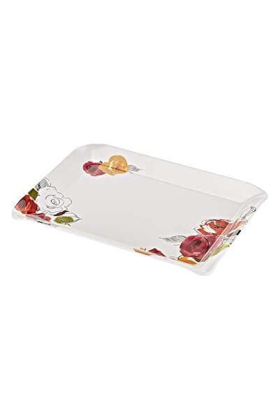 Generic Servewell Living Rose Stylo Medium Tray - White