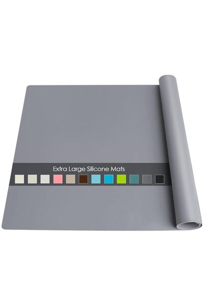 Generic QPIX DIGITAL Large Size Silicone Placemat, Food-Grade Flexible Table ...