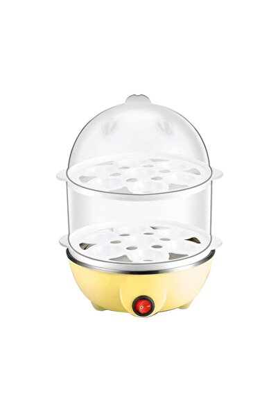 Generic Multi-Function Double-Deck Egg Steamer 432946_2 Multicolour
