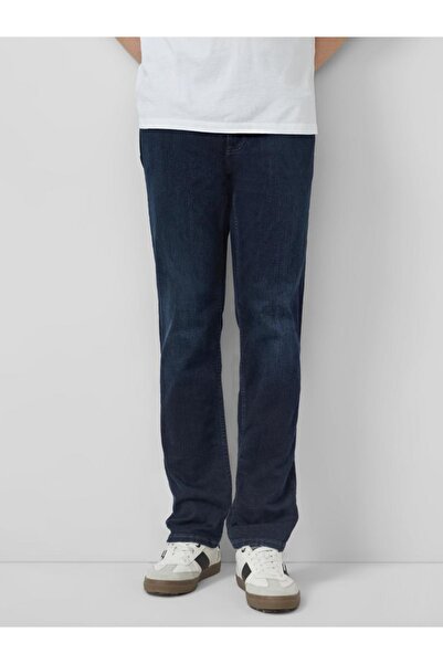 s.Oliver Men's Nelio Jeans with Mid Rise, Slim Fit Cut, Slim Leg, Dark Blue