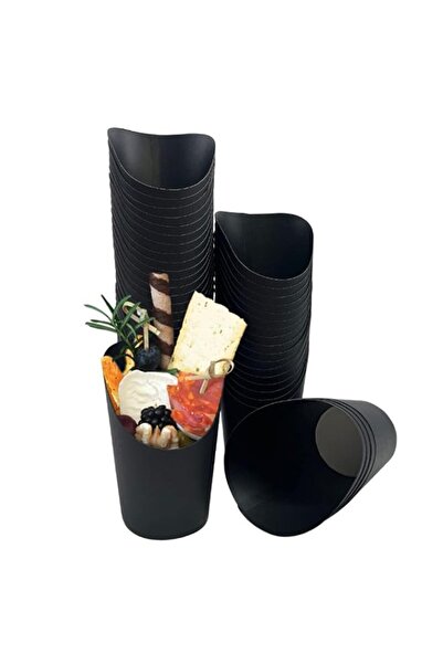 Generic 50 Pcs French Fry Holder 14oz Paper Charcuterie Cups,Takeout Party Fr...