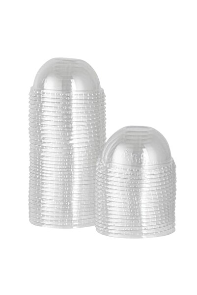 Generic Restaurantware-LIDS ONLY: Dome-Shaped Lids, 200 Transparent Plastic L...