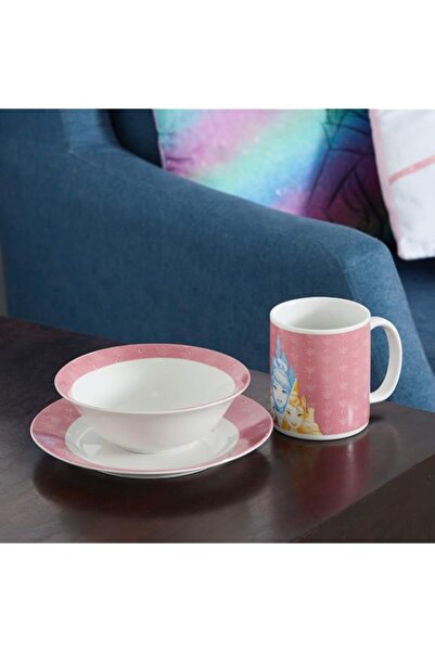 Generic Disney 3 Pcs Set, Piece Of 1, Multicolor, Trha520, Breakfast Set