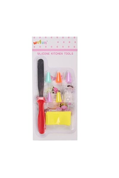 Generic Goldedge 8 Pc Set Baking Tool Cake Decoration DIY Kit