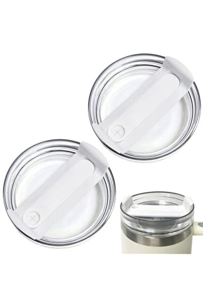 Generic 40 OZ Tumbler Lids Fit for Stanley Cup, Replacement Lids Fit for Stan...