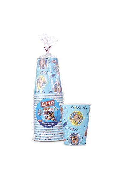 Generic Glad for Kids Paw Patrol Paper Cups Disposable Paper Cups with Paw Pa...