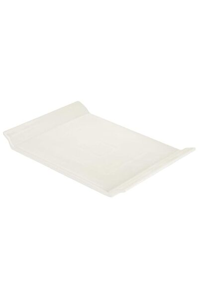 Generic Symphony Wing Large Platter - White