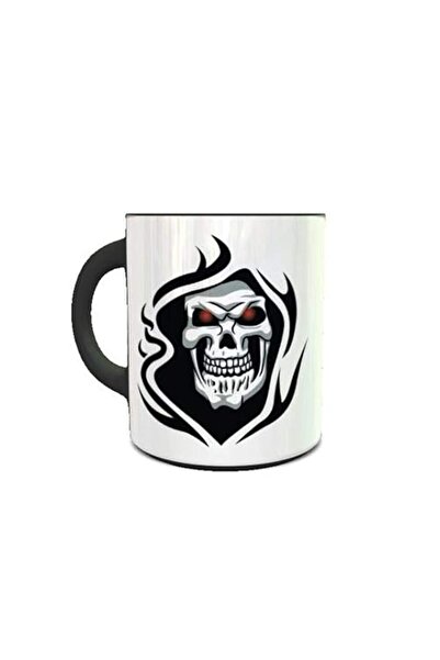 Generic imPRESS Color Changing Heat Sensitive Coffee Mug with Grim Reaper Sku...