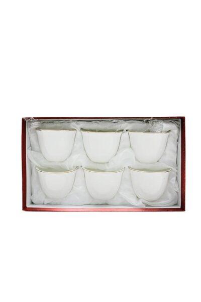 Generic AKDC Germax 6Pcs Cawa Cup Ger4316C 39.0 X 35.3 X 29.0 Cm White 202211...