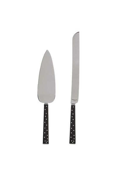Generic Linkage Brilliant Cake Server Set - Multi Color, Stainless Steel Mate...