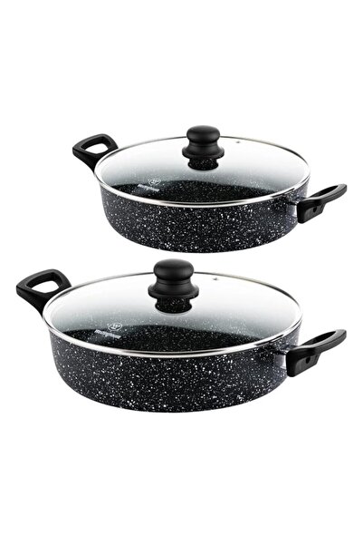 Generic Westinghouse USA 4 Piece Low Casserole Set with Lids – 24cm & 28cm | ...