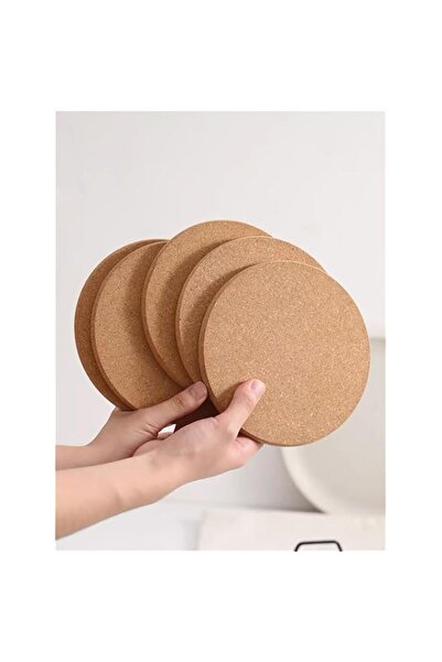 Generic Cork Trivet, 6 Pack Thick Cork Coaster for Hot Dishes and Hot Pots, 7...