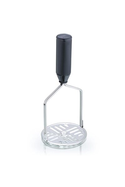 Generic Anjali-PM01, S.S. Potato Masher Delux, Silver and Black
