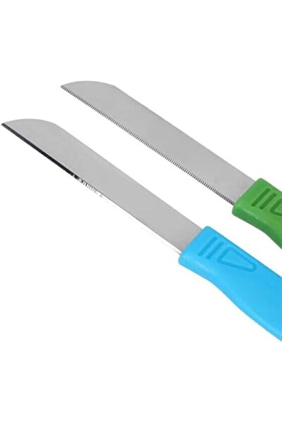 Generic VIO 12-Pack Serrated Stainless Steel Daily Use Kitchen Knives for Sli...