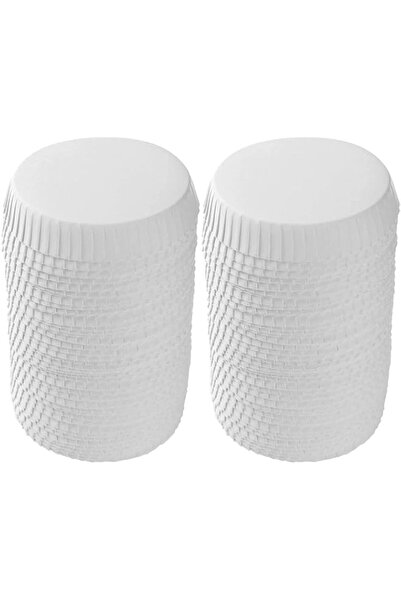 Generic ELECDON 100pcs Disposable Paper Cup Covers, Coffee Tea Cup Lids Recyc...