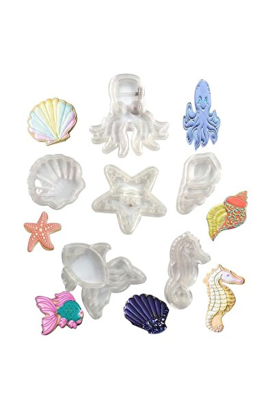 Generic OHM Under The Sea Cookie Cutters, Ocean Themed Shapes, Starfish, Seas...