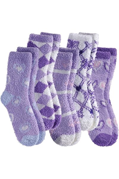 GENERAL Sd Bing Women's Soft Fleece-Lined Socks, Soft and Fluffy Home Sleep S...