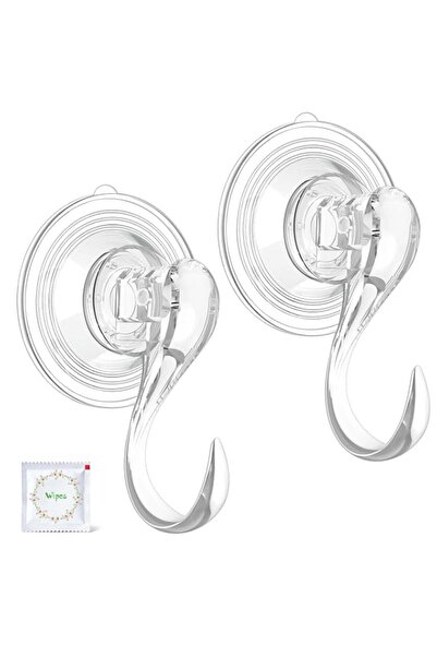 Generic VIS'V HMSEC Suction Cup Hooks, Heavy Duty Wreath Hanger Recyclable Su...