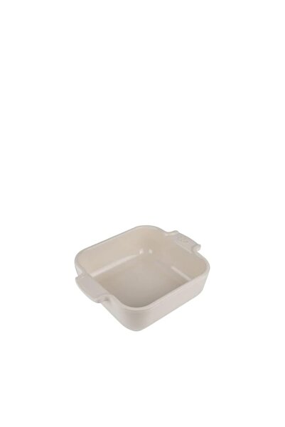 Generic Peugeot Appolia Square Dish 18cm Ecru. Ceramic. Mechanical and Therma...