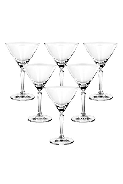 Generic Ocean Connexion Cocktail Glass, Set Of 6, Clear, 215 Ml, 527C07, Mart...