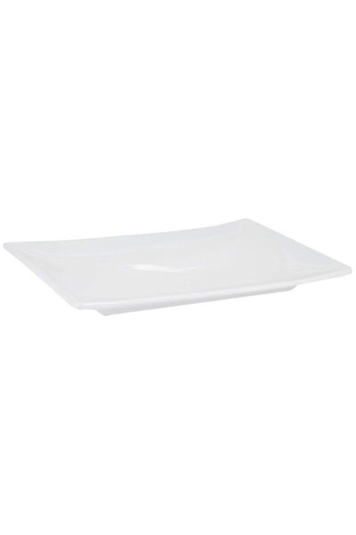 Generic Verona Rectangular Platter - 33 cm,White