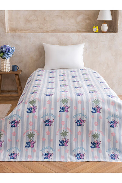 LC Waikiki Alita City Lcw Home Mixed Stitch Printed Children's Pique with a D...